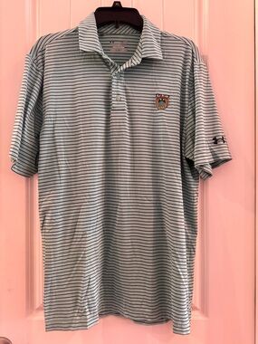 Under Armour Performance Polo Heat Gear Men’s Golf shirt Large Elk River